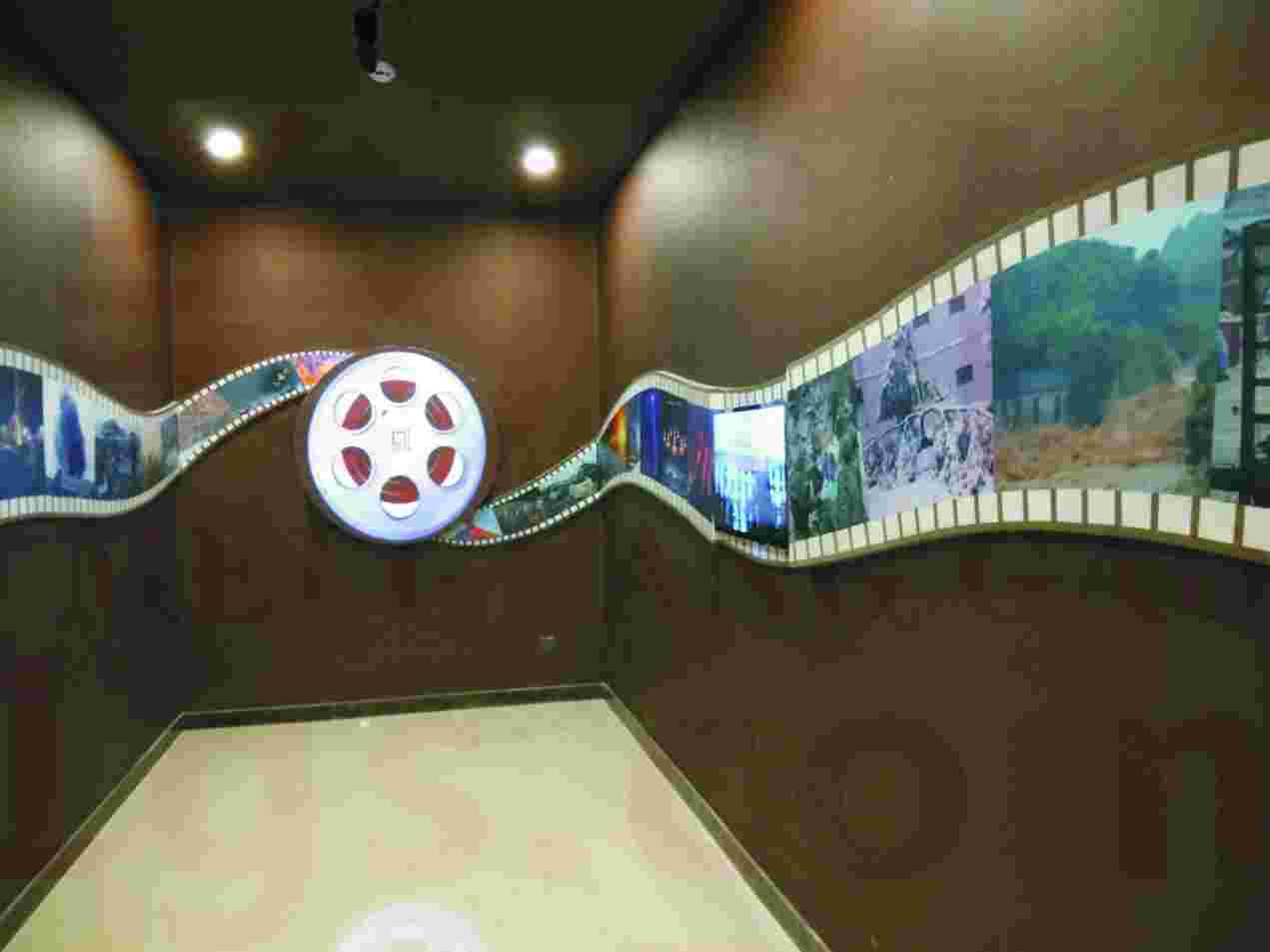 郑州展厅影视长廊软装广告