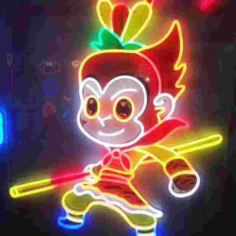 郑州霓虹灯软灯条照明亮化